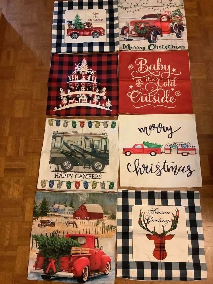 18” Christmas Pillow Covers - photo 2
