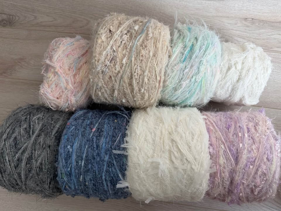Hand-Mixed Yarn 🧶 Assorted Colors - photo 2