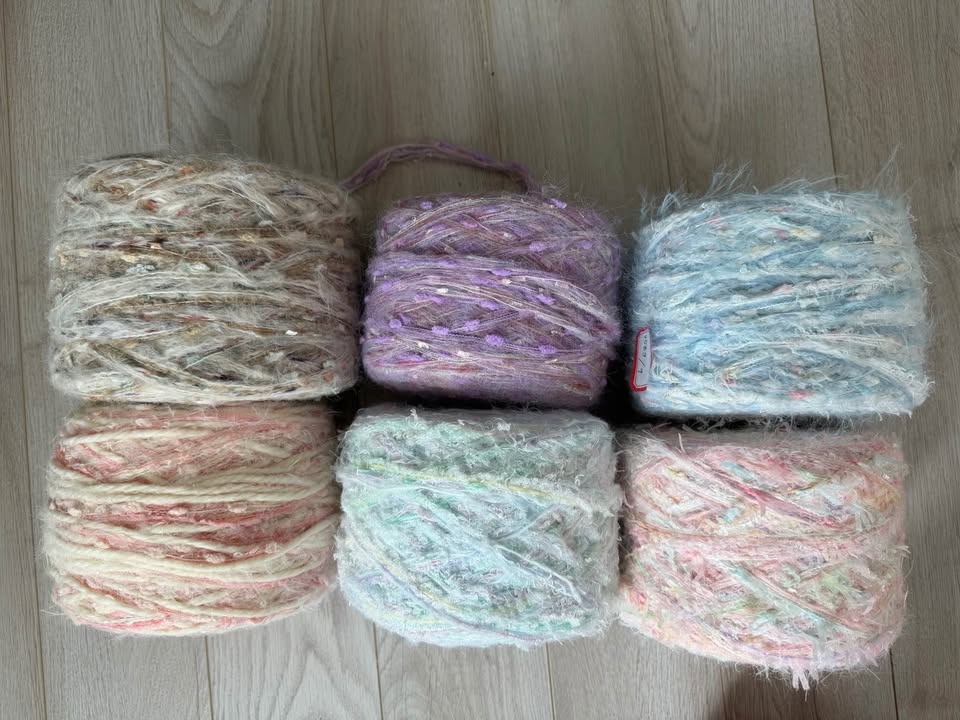Hand-Mixed Yarn 🧶 Assorted Colors - photo 3