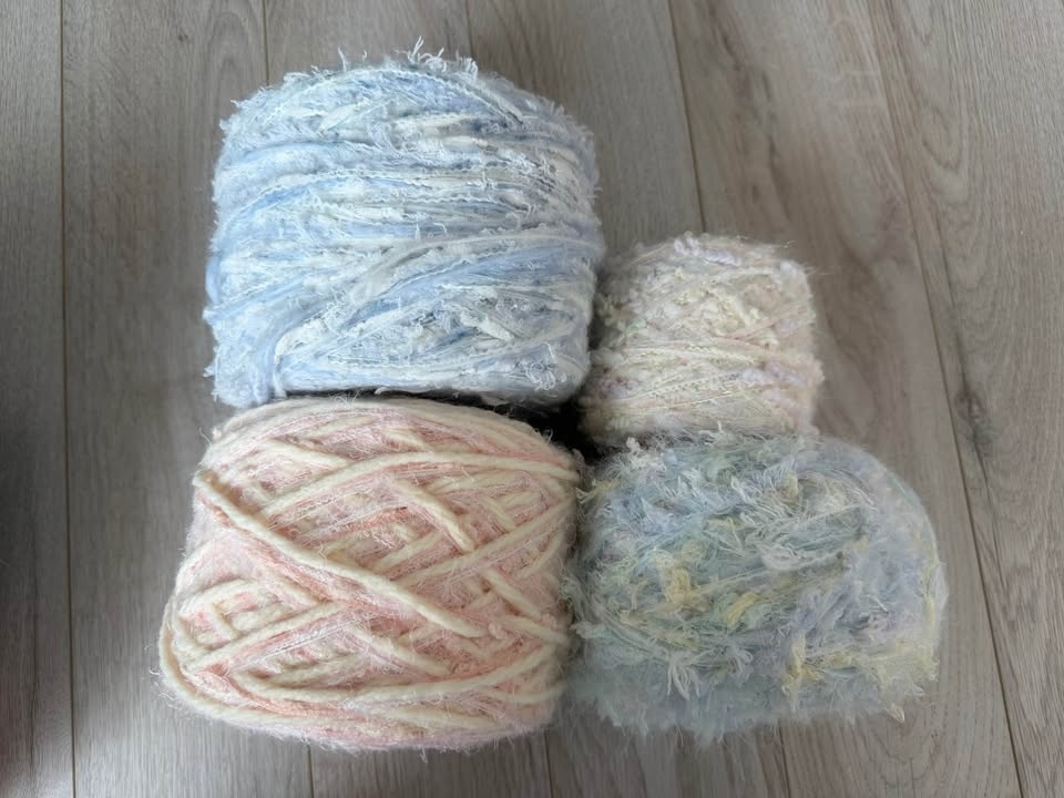 Hand-Mixed Yarn 🧶 Assorted Colors - photo 4
