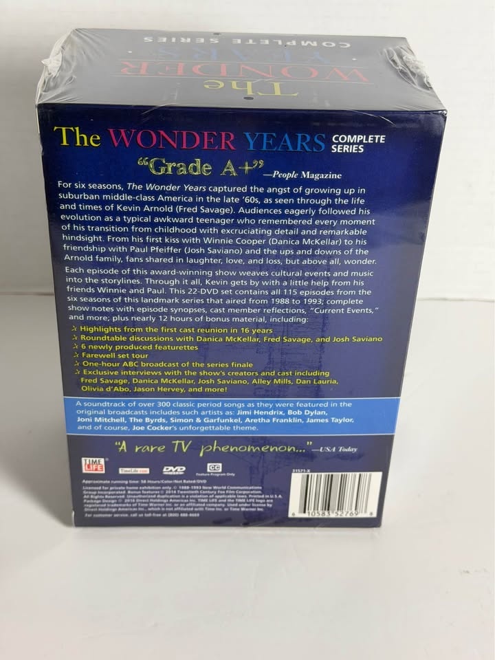 The Wonder Years Complete Series Seasons 1-6 DVD - photo 2