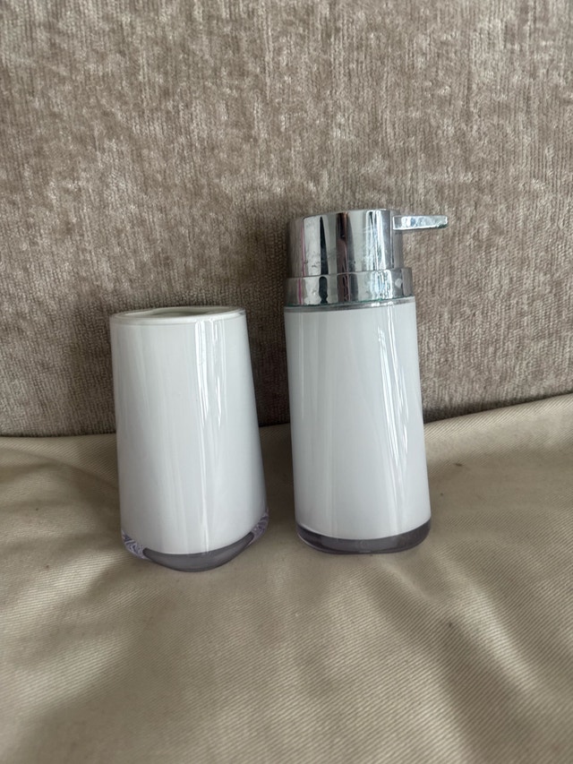 Soap Dispenser and Toothbrush Holder - photo 3