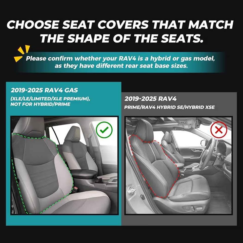 Toyota RAV4 Seat Covers 2019-2025 - photo 2