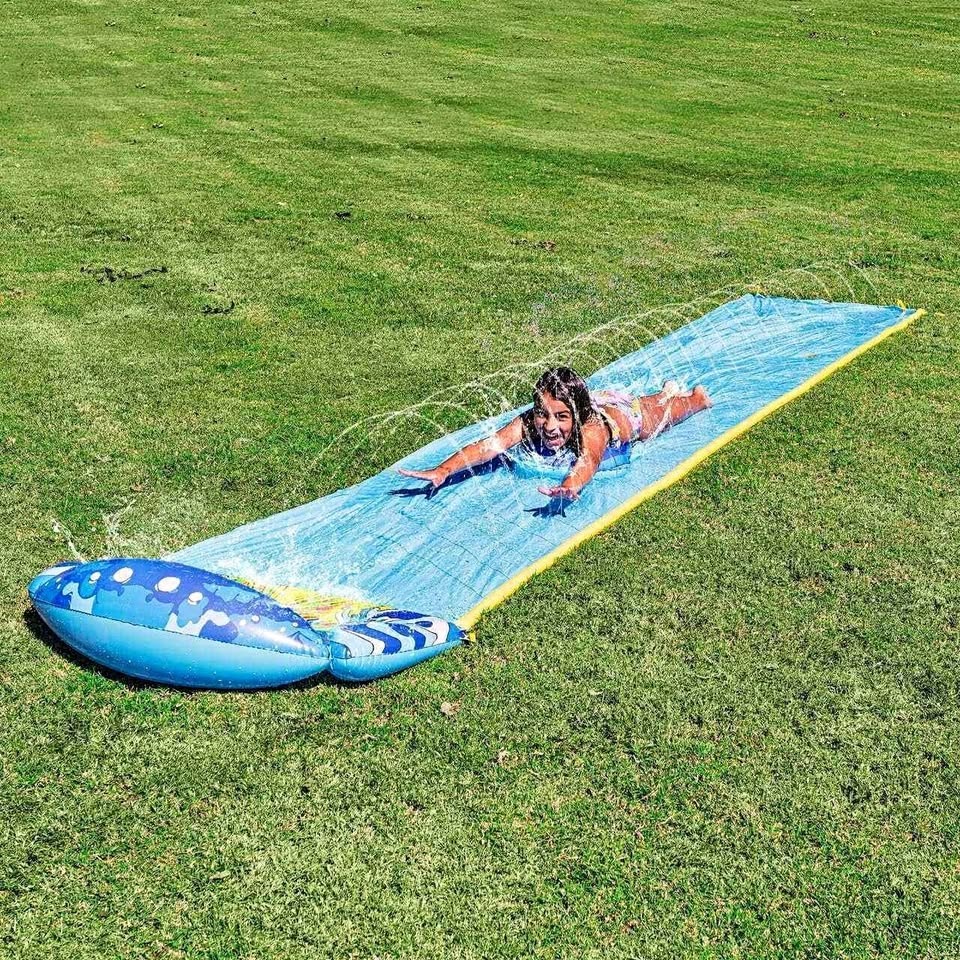 Sloosh Single Lane Water Slide - 19.2ft