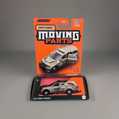 Matchbox Moving Parts 2018 Dodge Durango Police Car