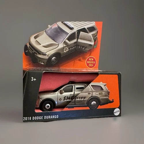Matchbox Moving Parts 2018 Dodge Durango Police Car - photo 3