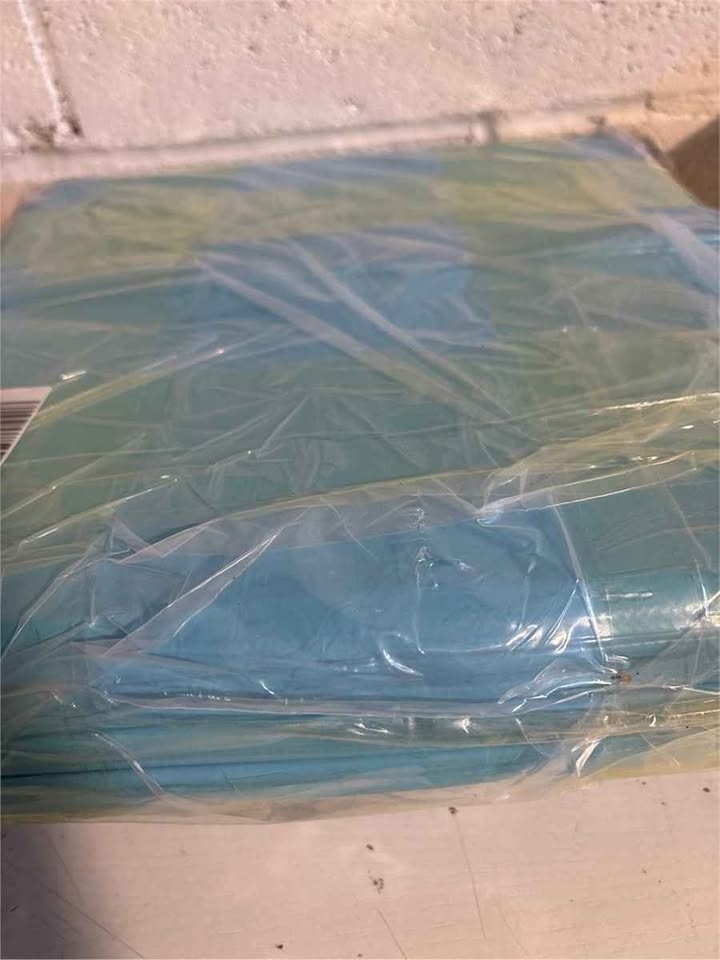 Dog Whelping Box, Foldable Pool (Blue) - photo 3