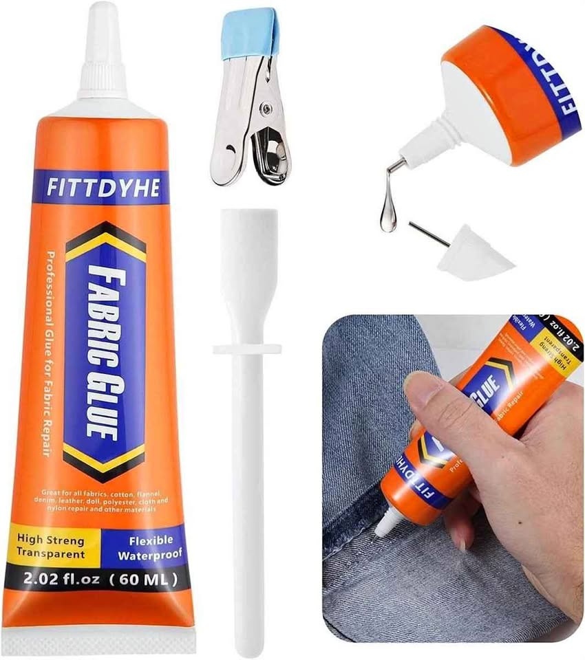 60 ML Washable Clear Clothing Glue