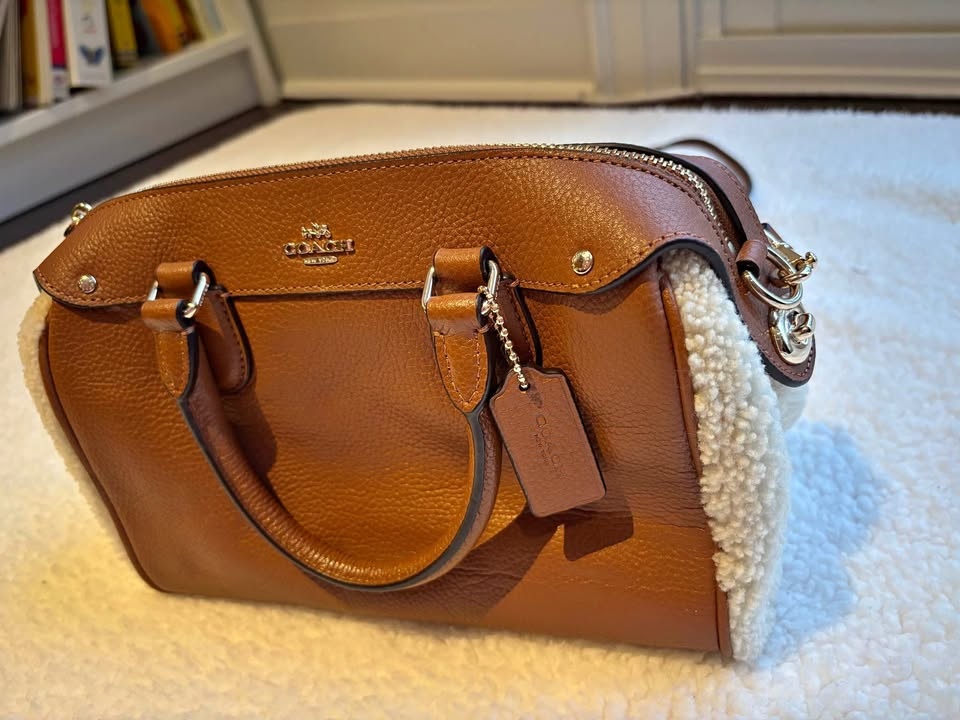 NWT Coach Mini Bennett Satchel - Brown Leather