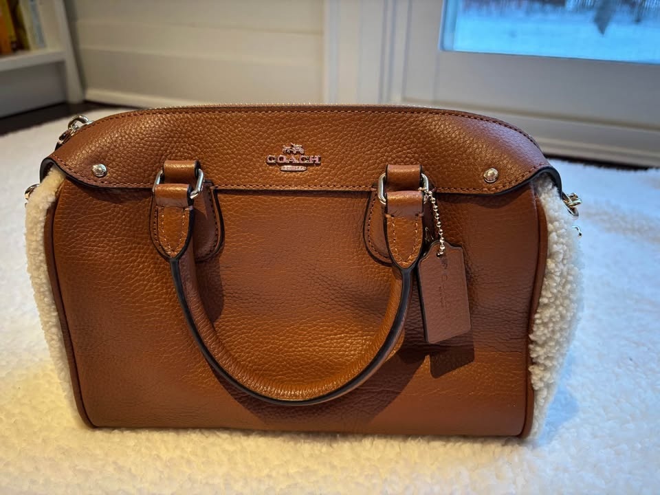 NWT Coach Mini Bennett Satchel - Brown Leather - photo 2