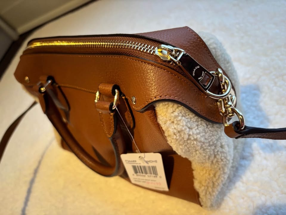 NWT Coach Mini Bennett Satchel - Brown Leather - photo 3