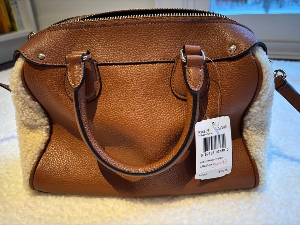 NWT Coach Mini Bennett Satchel - Brown Leather - photo 5