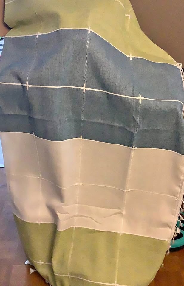 55” Cotton Linen Tablecloth
