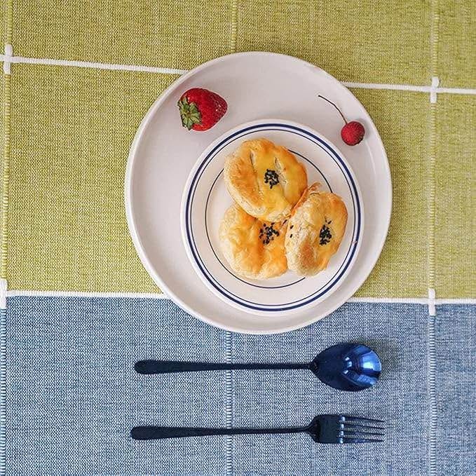 55” Cotton Linen Tablecloth - photo 2