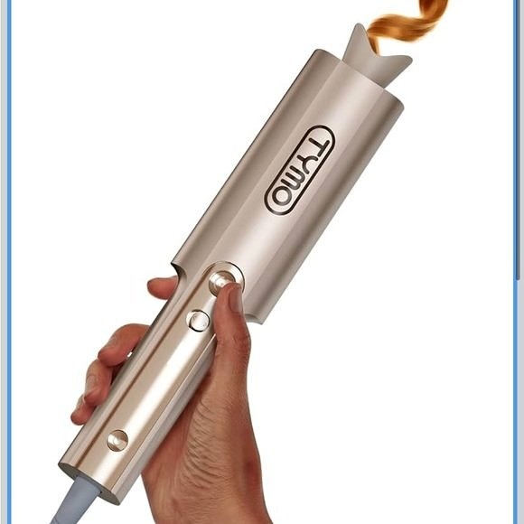 TYMO CurlPro Plus Automatic Curling Iron Gold 1.25 in NEW
