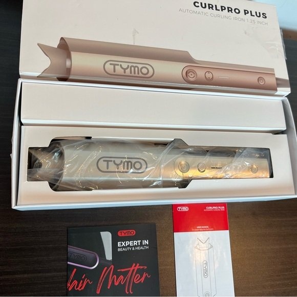 TYMO CurlPro Plus Automatic Curling Iron Gold 1.25 in NEW - photo 4