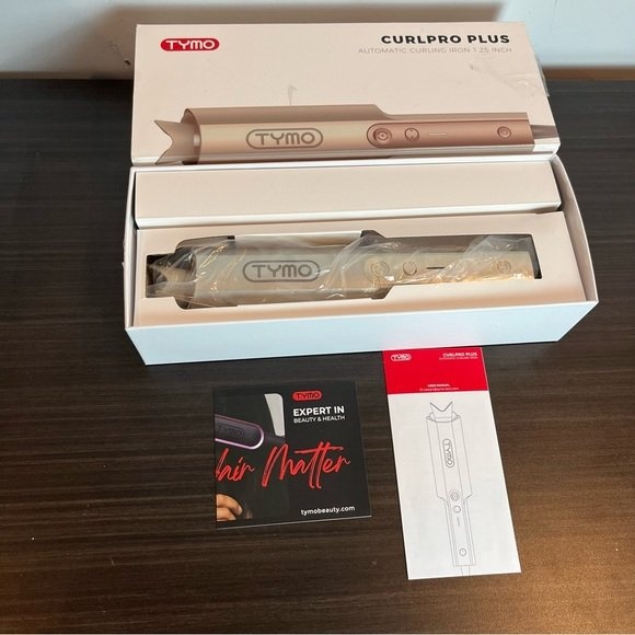 TYMO CurlPro Plus Automatic Curling Iron Gold 1.25 in NEW - photo 5
