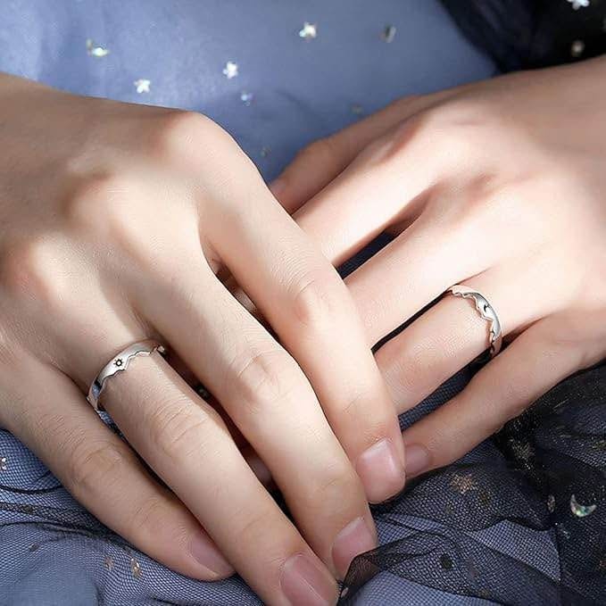 Couples 925 adjustable rings - photo 2
