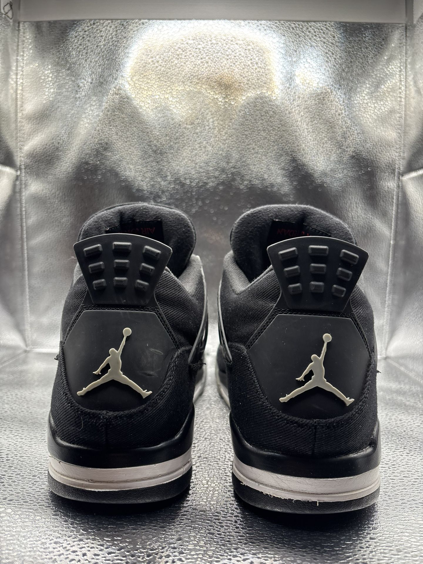 Air Jordan 4 Black Canvas - photo 4