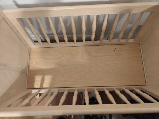 Handmade Solid Oak Cradle - photo 4