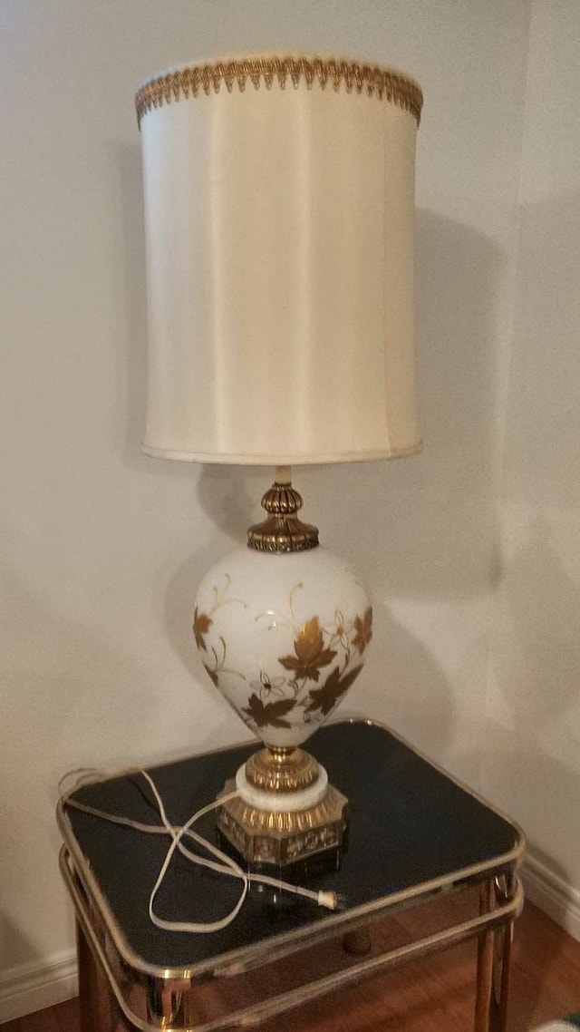 Ornate Tall Floor/Table Lamp