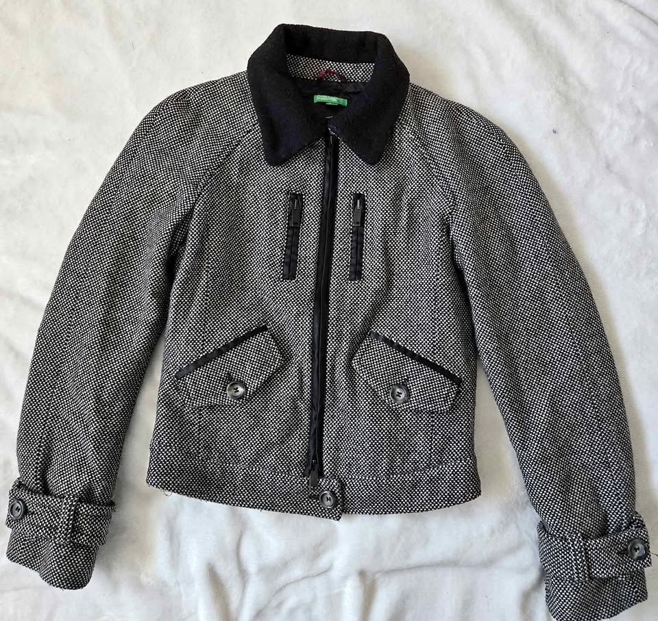 United Colors of Benetton Bomber Jacket, Size Eur 40
