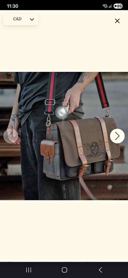NEW Magnus Messenger Satchel & Protocol Patch