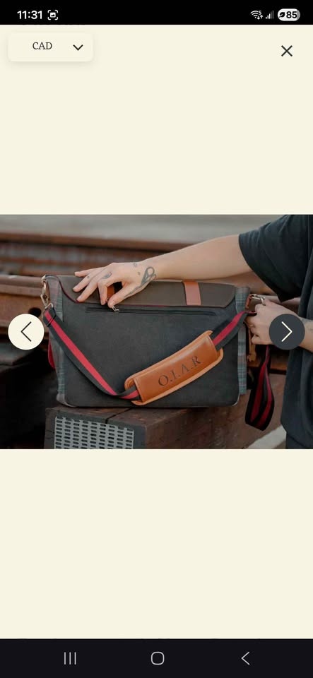 NEW Magnus Messenger Satchel & Protocol Patch - photo 2