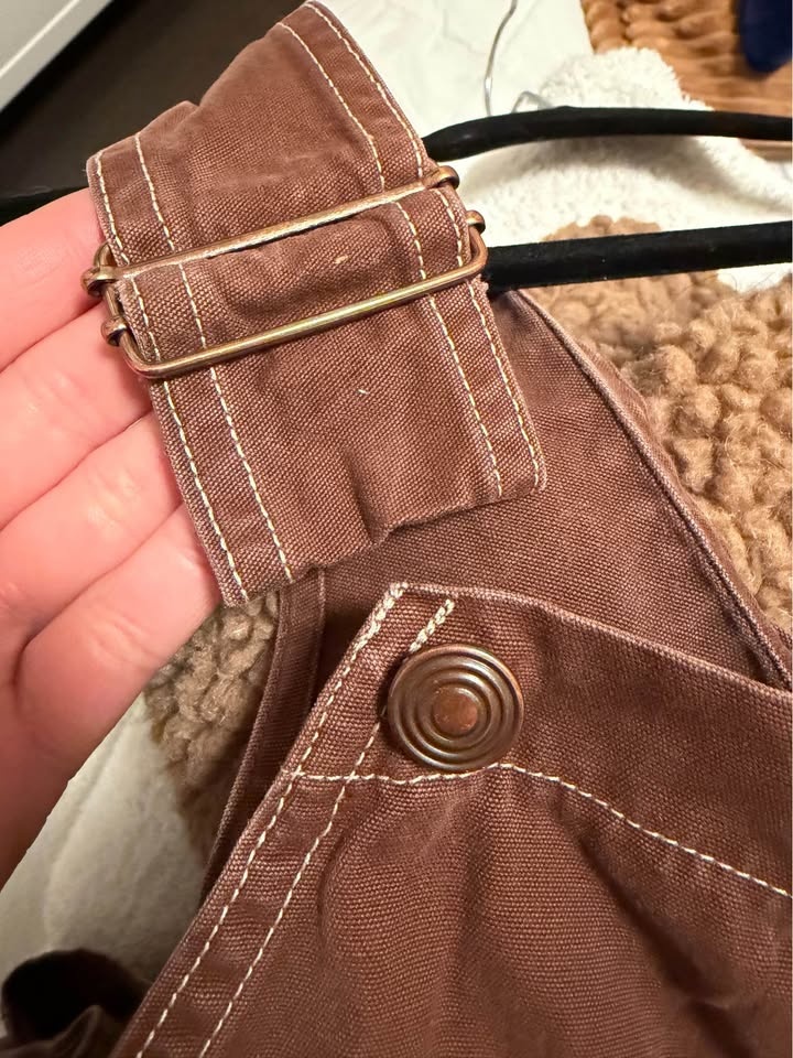 VINTAGE COTTON GINNY OVERALLS - photo 4