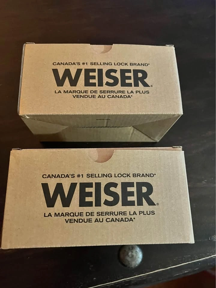 Weiser Dummy Door Levers (Satin Chrome) - Set of 2 - Brand New! - photo 2