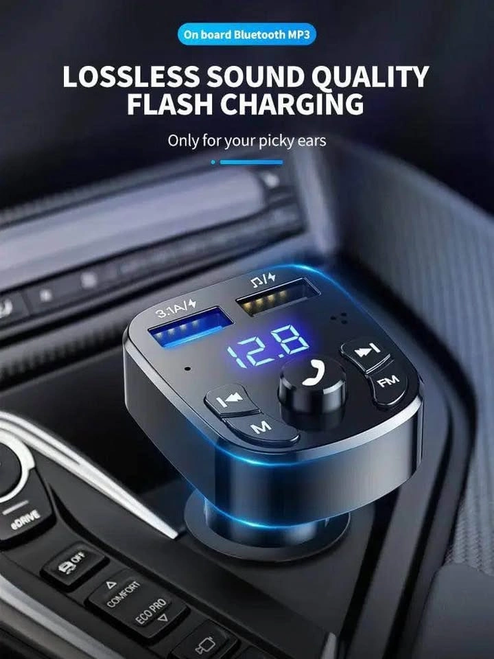 Car Charger MP3 Bluetooth FM Transmitter
