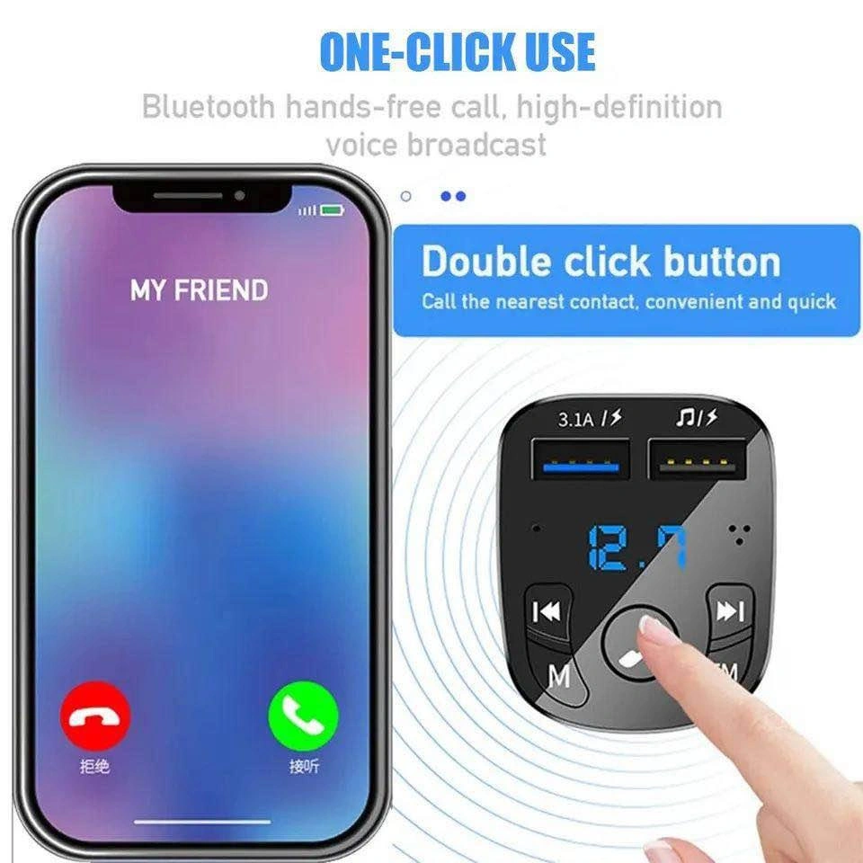 Car Charger MP3 Bluetooth FM Transmitter - photo 5