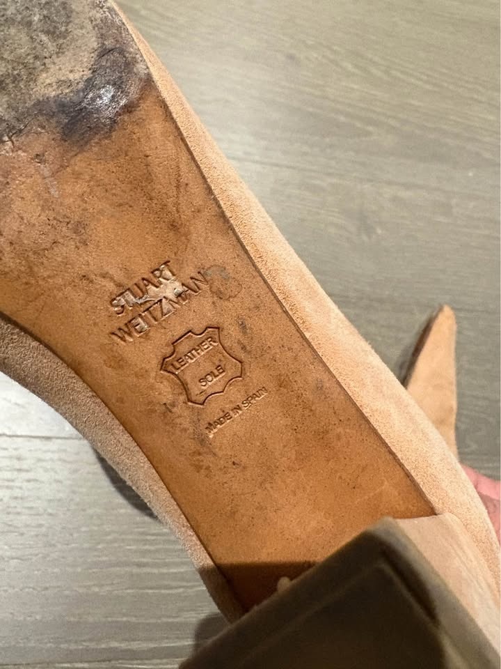 Stuart Weitzman Nude High Heels (US 8.5) - photo 4