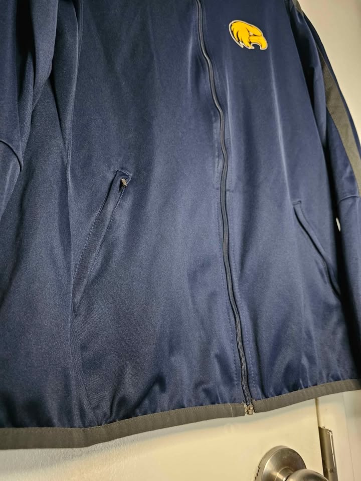 Nike RVC Golden Eagles Baseball Blue and Gray Track Jacket - photo 4