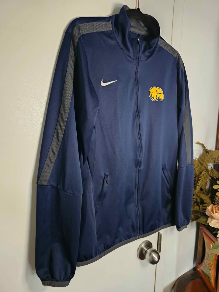Nike RVC Golden Eagles Baseball Blue and Gray Track Jacket - photo 5