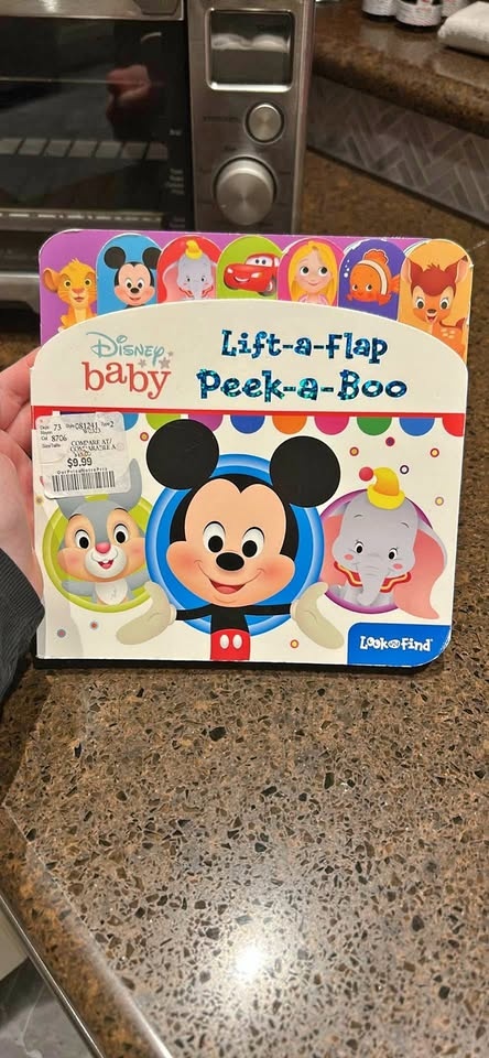 Disney Baby Lift-a-Flap Peek-a-Boo Book