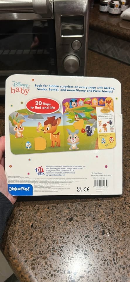 Disney Baby Lift-a-Flap Peek-a-Boo Book - photo 2