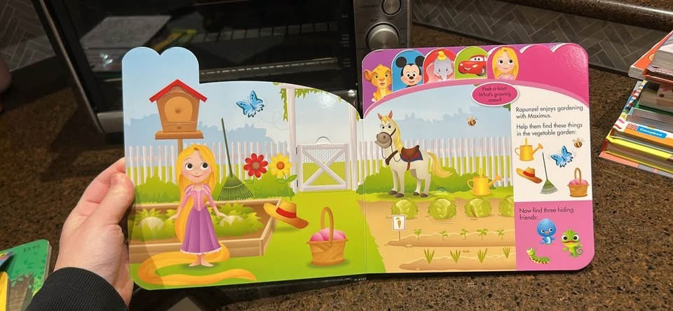 Disney Baby Lift-a-Flap Peek-a-Boo Book - photo 3