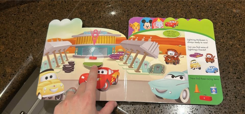 Disney Baby Lift-a-Flap Peek-a-Boo Book - photo 4