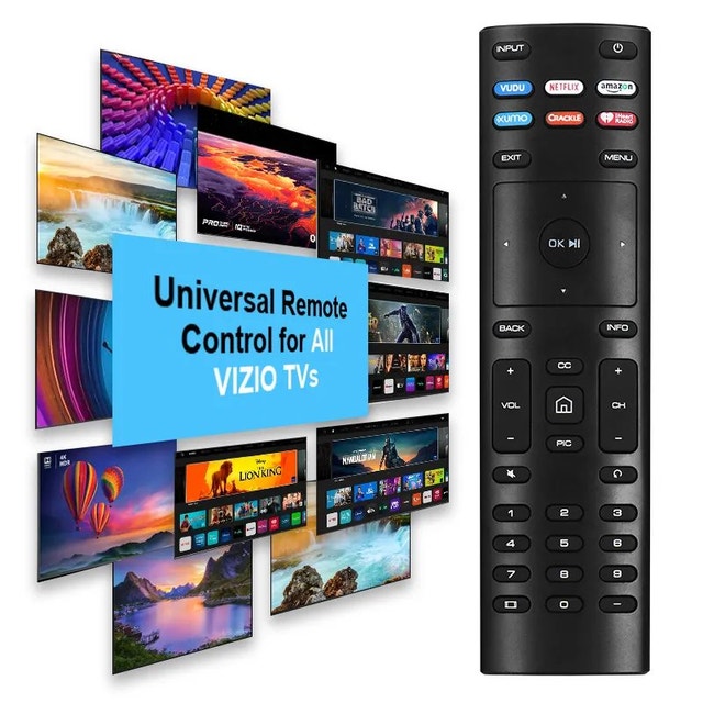 VIZIO TV Universal Remote (XRT136)