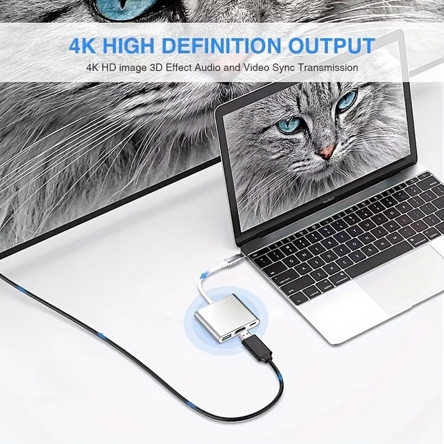 USB/Type C to HDMI Hub - photo 4