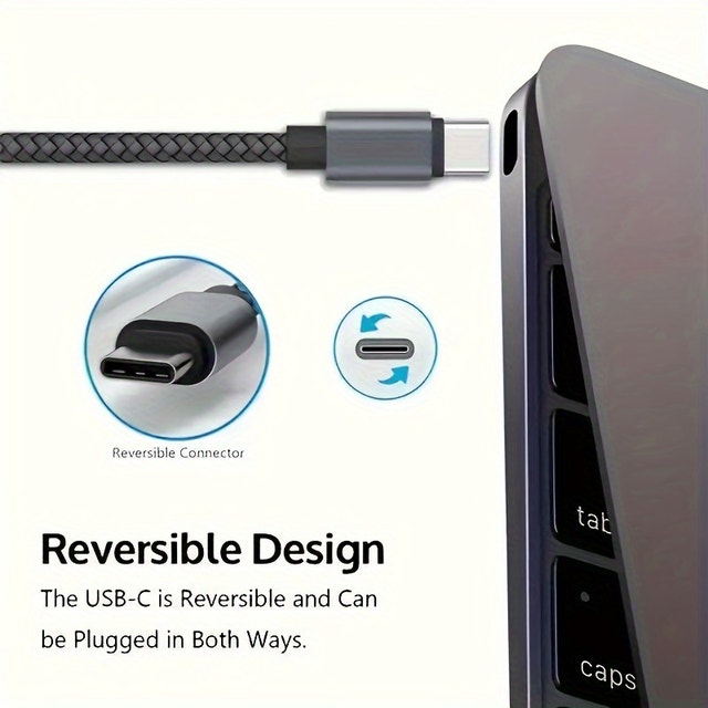 Samsung/iPhone USB-C Fast Charging Cable - 6.6 Ft - photo 5