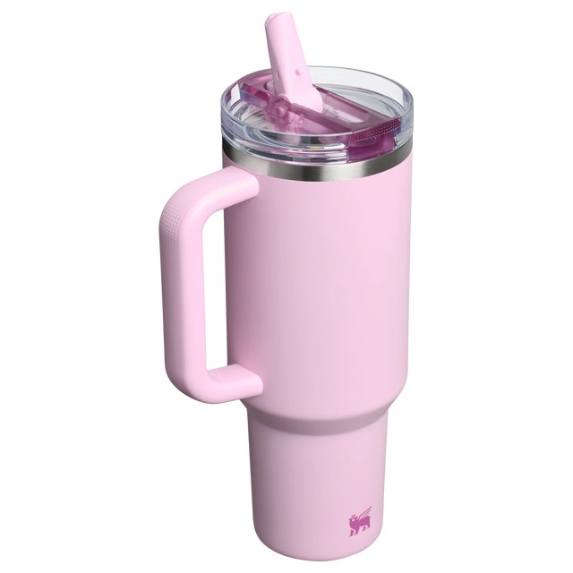 Stanley Tumbler - Cherry Blossom - Leakproof Flip Straw - photo 5