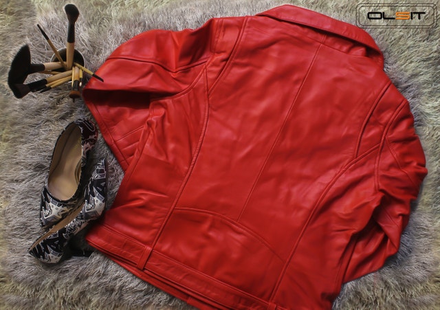 Premium Genuine Leather Biker Jacket - photo 4