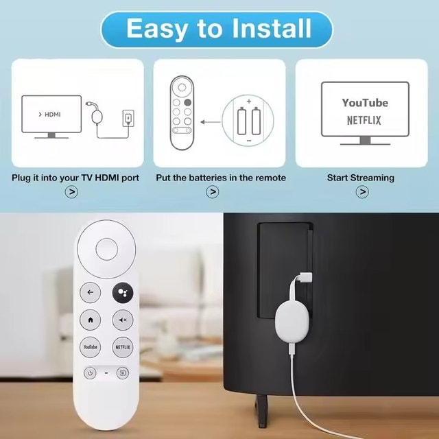 Google Chromecast w/ Google TV Voice Remote - photo 5