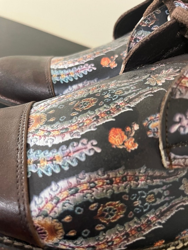 Genuine Leather Boots (Printed) - photo 3