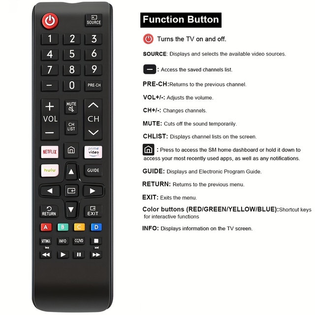 Universal Samsung TV Remote - photo 4