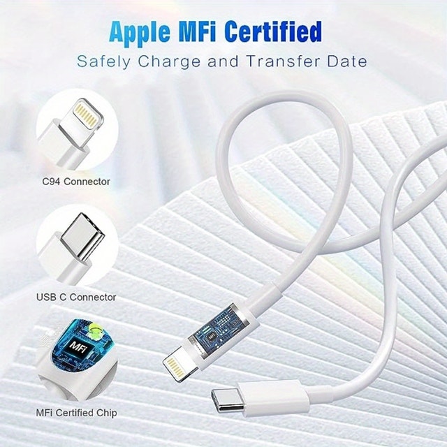 Phone Charging Cable - Long 6.6 ft - photo 3