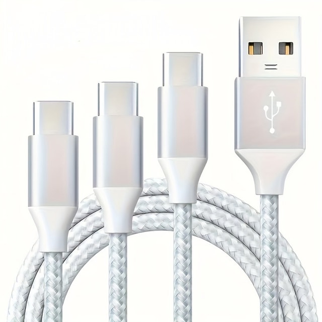 Phone USB to Type C Fast Charging Cable - Long 6.6 ft - photo 5