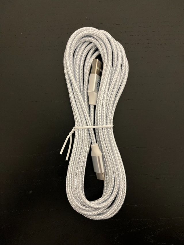 USB to Type C Fast Charging Cable - Extra Long 10 ft - photo 2